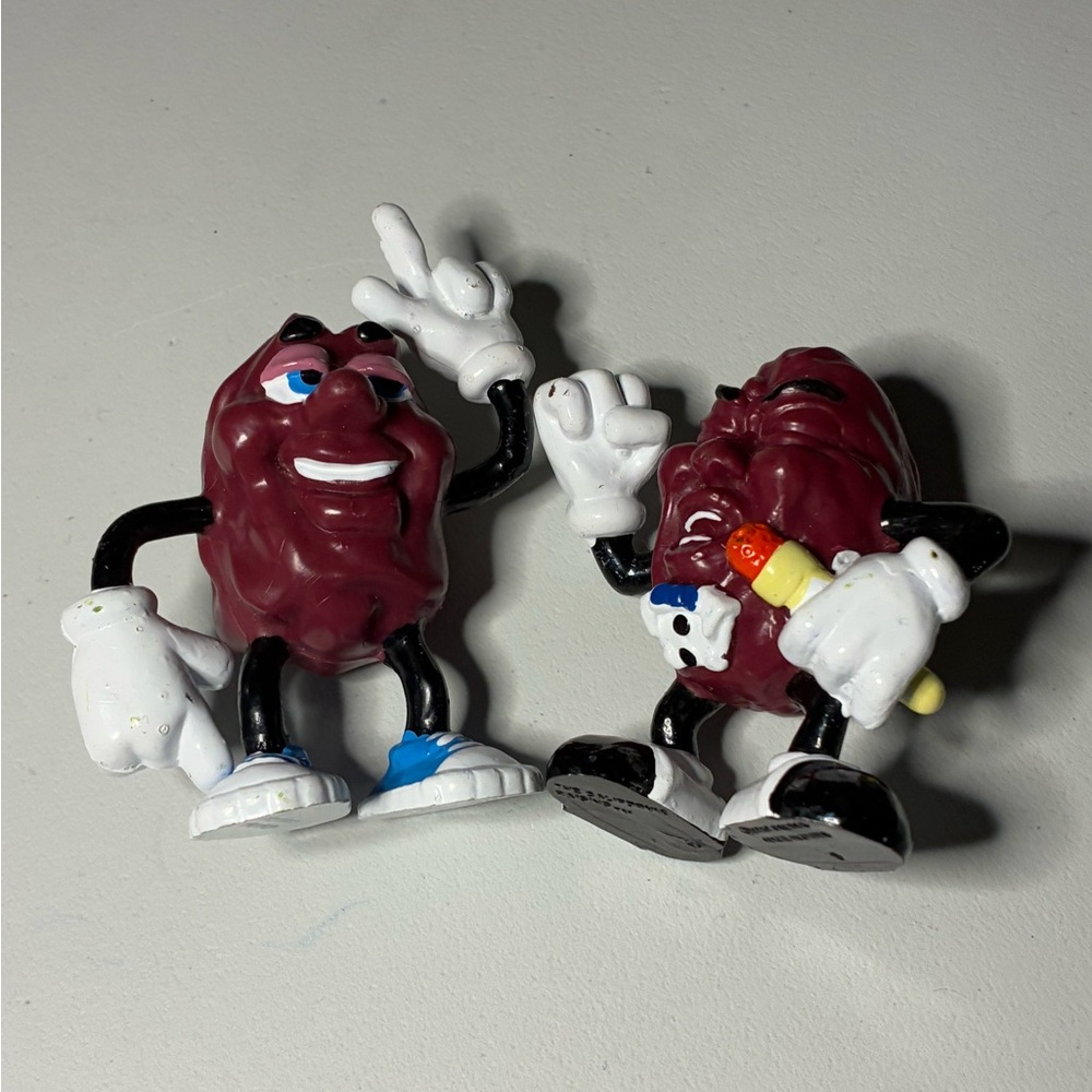 California Raisins Lot of 2 Figures